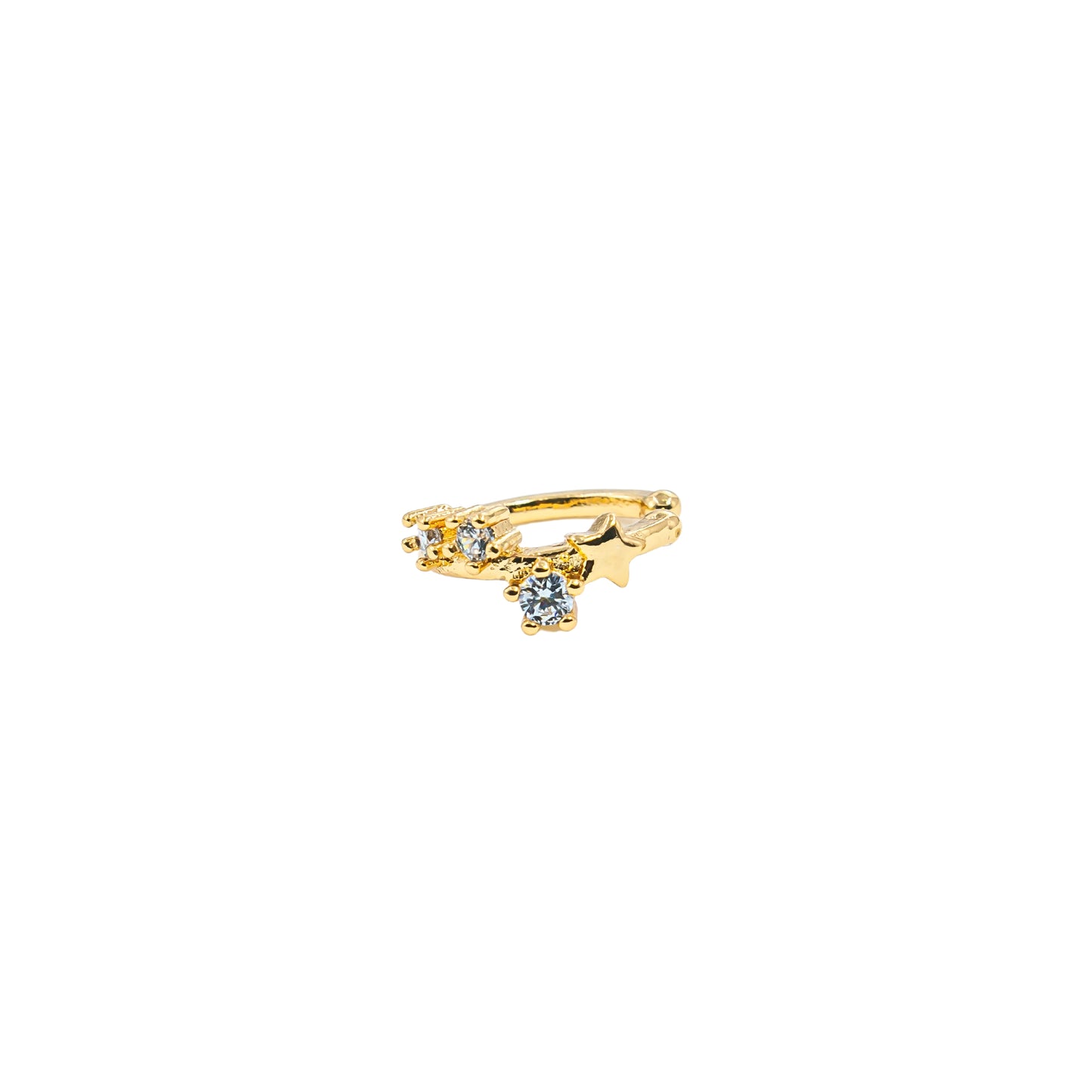 Imagen del producto: Earcuff 4 estrellas dorado