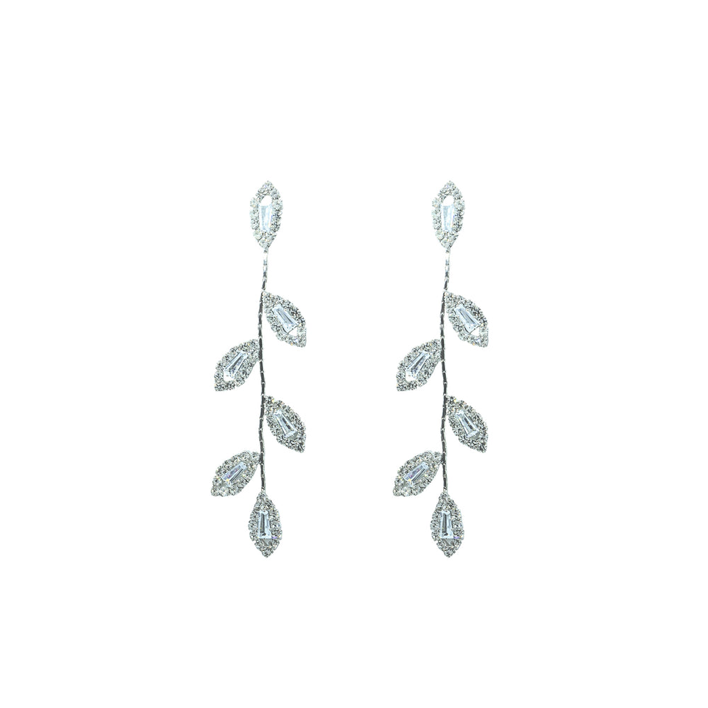 Imagen del producto: Arete ramas plateadas