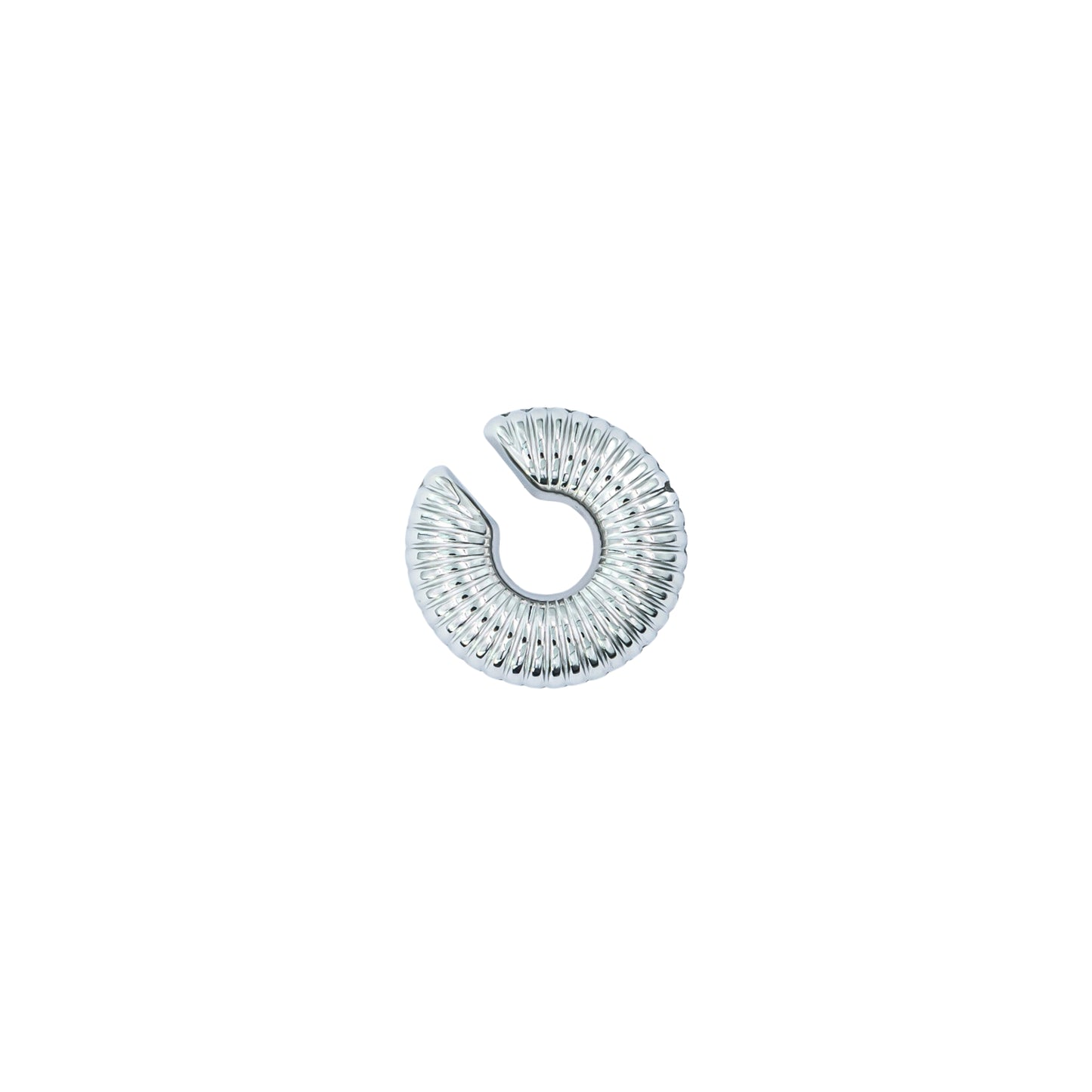 Imagen del producto: Earcuff chunky espiral plateado