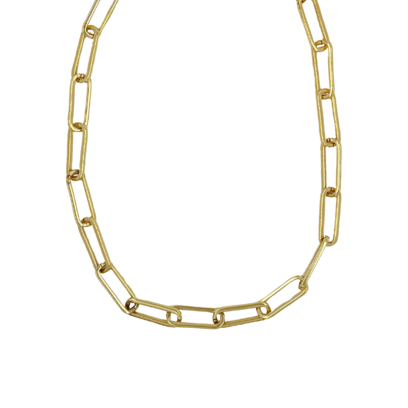 Imagen del producto: Collar eslabones dorado